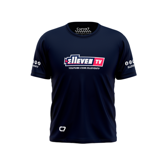 Camiseta Oficial ellevenTV Azul